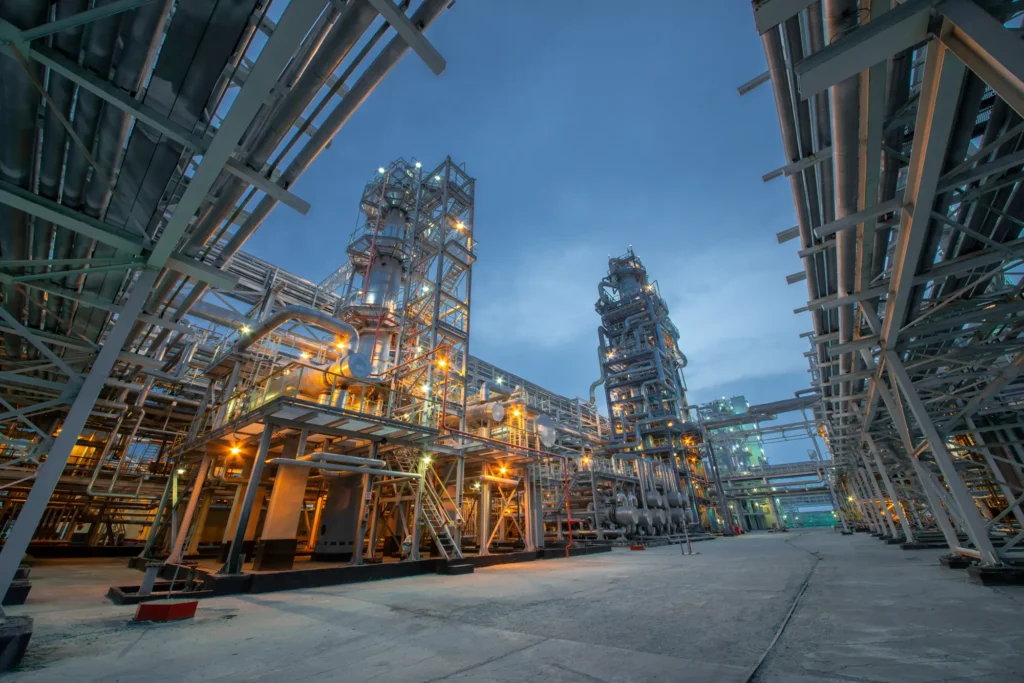 Oil refinery industry